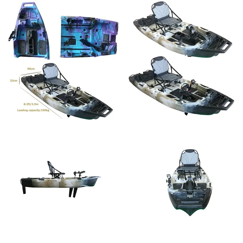 Fishing Boat Seat - 8ft Modüler Tek Kişilik Fin Pedal