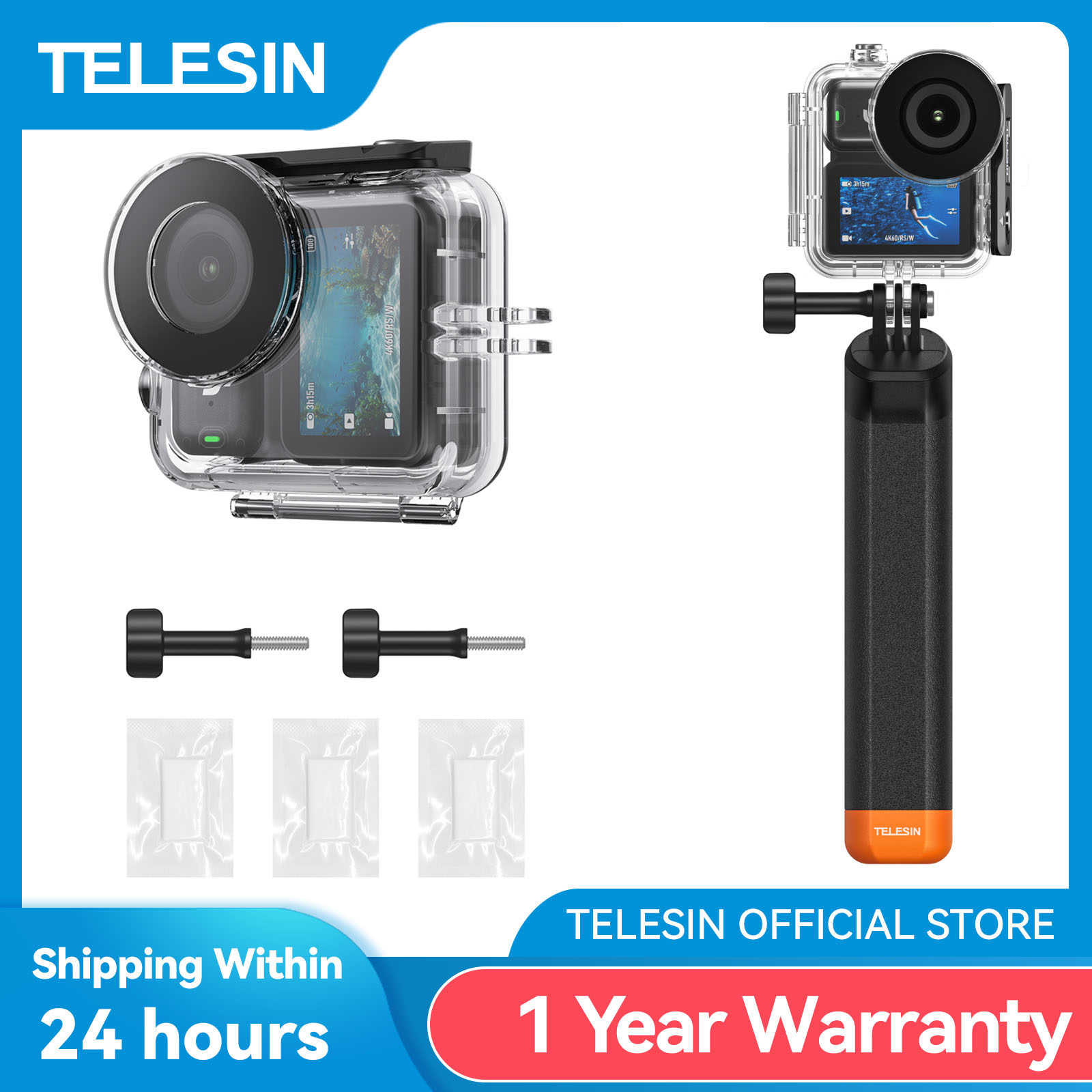 Fishing Boat Cover - TELESIN 60M Dalış Su Geçirmez Kılıf
