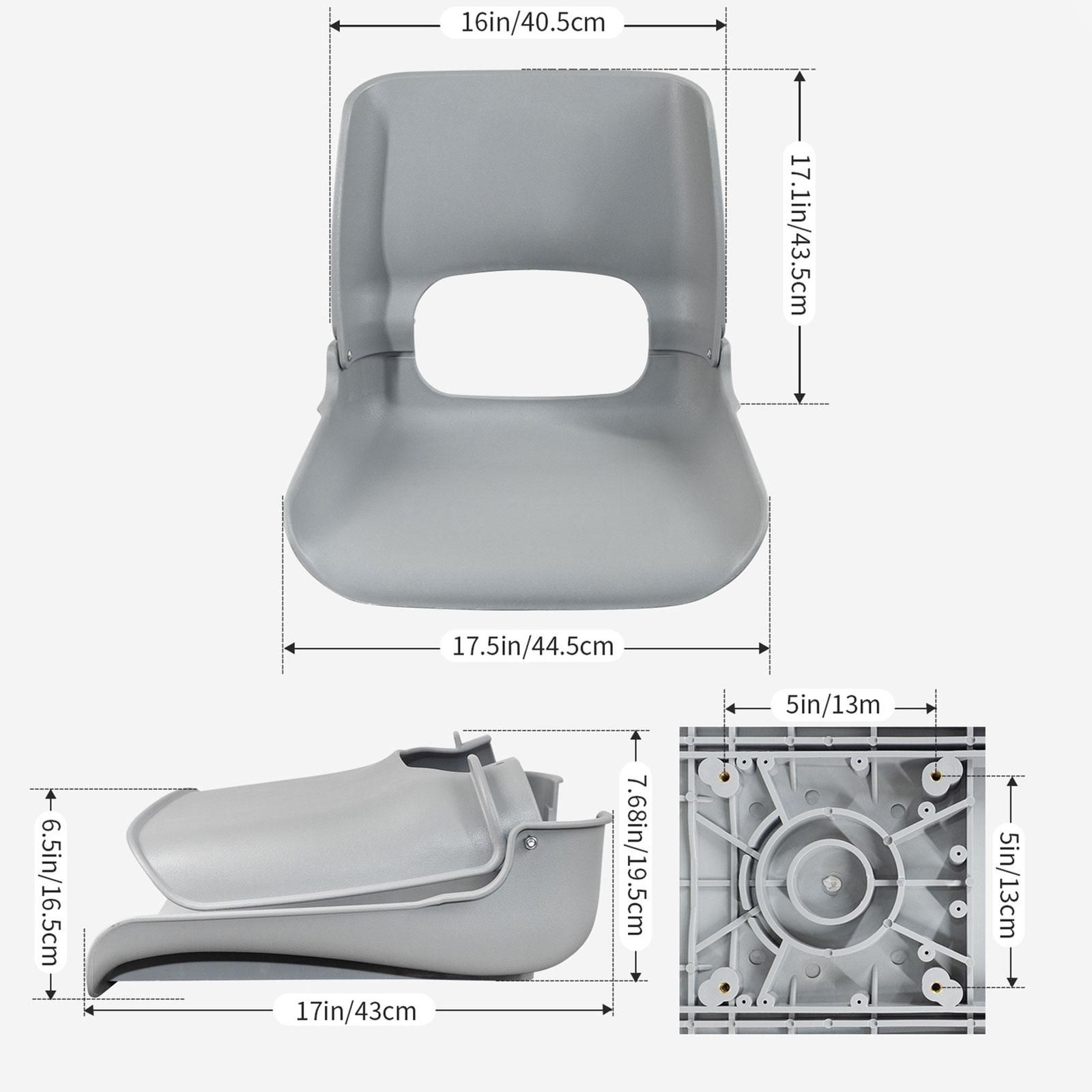 Fishing Boat Seat - Tekne Koltuğu Katlanabilir Yüksek Sırtlı Sandalye