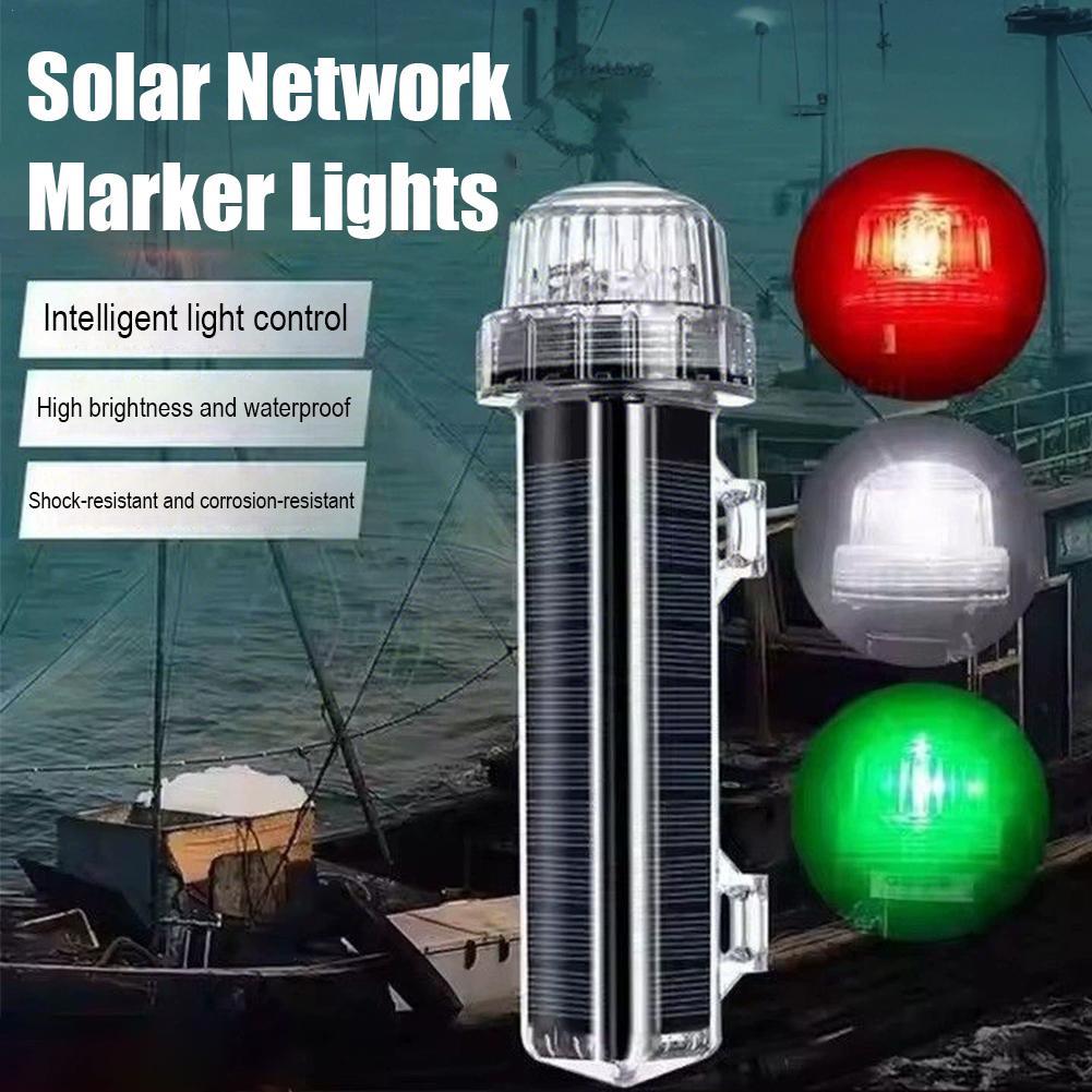 Fishing Boat Navigation Light - Güneş Enerjili Okyanus Sinyal Lambası Navigasyon