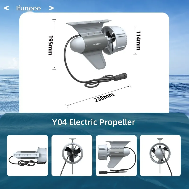 24V 330W Elektrikli Sualtı İti - Fishing Boat Outboard Motor incelemesi ve fiyatı