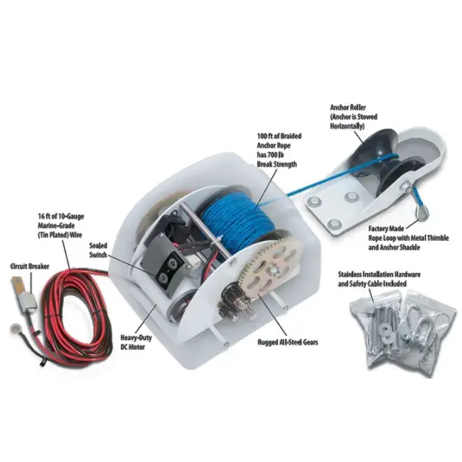 Fabrika Çıkışlı Yelkenli Tekne - Fishing Boat Anchor Winch incelemesi ve fiyatı