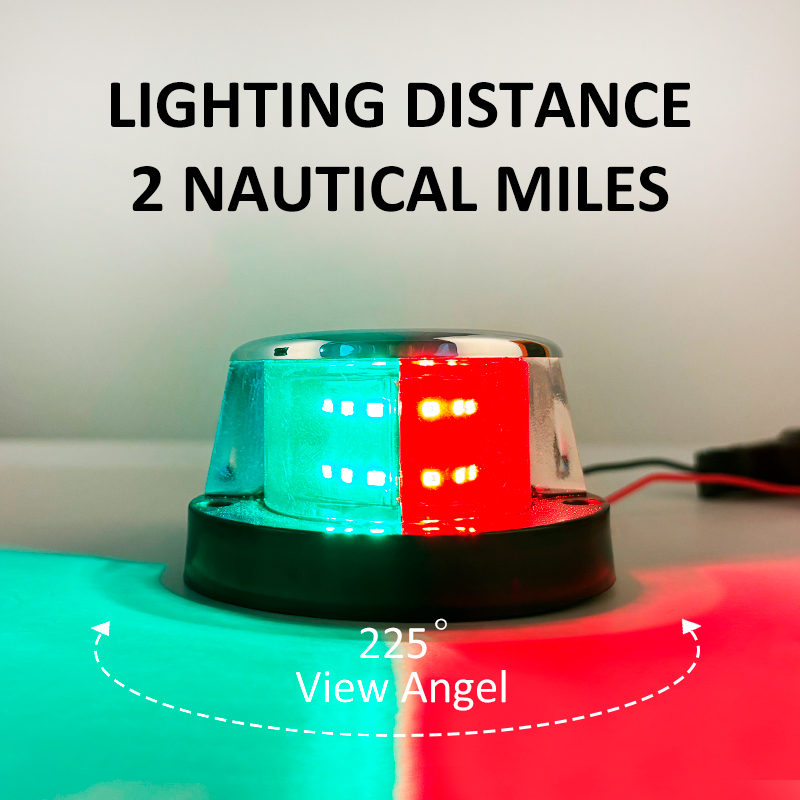 12V LED Deniz Navigasyon Işığı - Fishing Boat Navigation Light incelemesi ve fiyatı